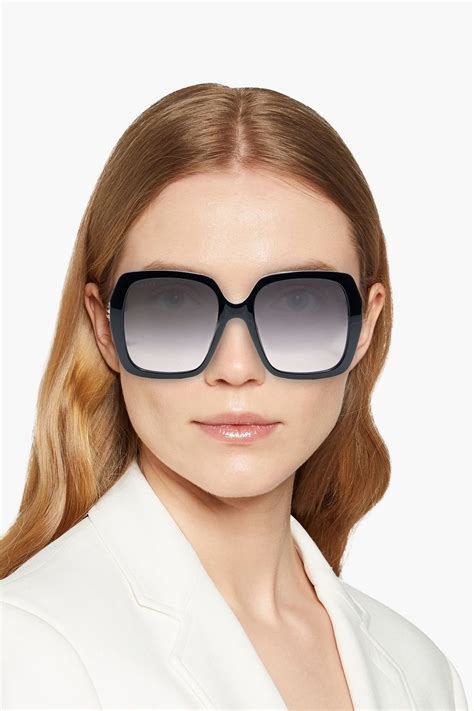 gucci square frame acetate sunglasses replica|Gucci square sunglasses unisex.